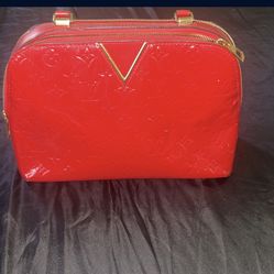 Louis Vuitton Red Patent Leather