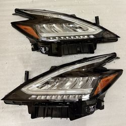 Pair LED Headlights 2019-2021 Nissan Murano S SL SV Headlamps Assembly Left Right Side