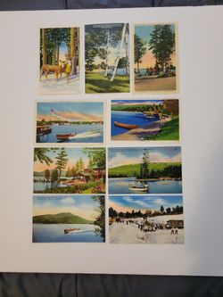 Adirondack Postcards Mint Unused Condition