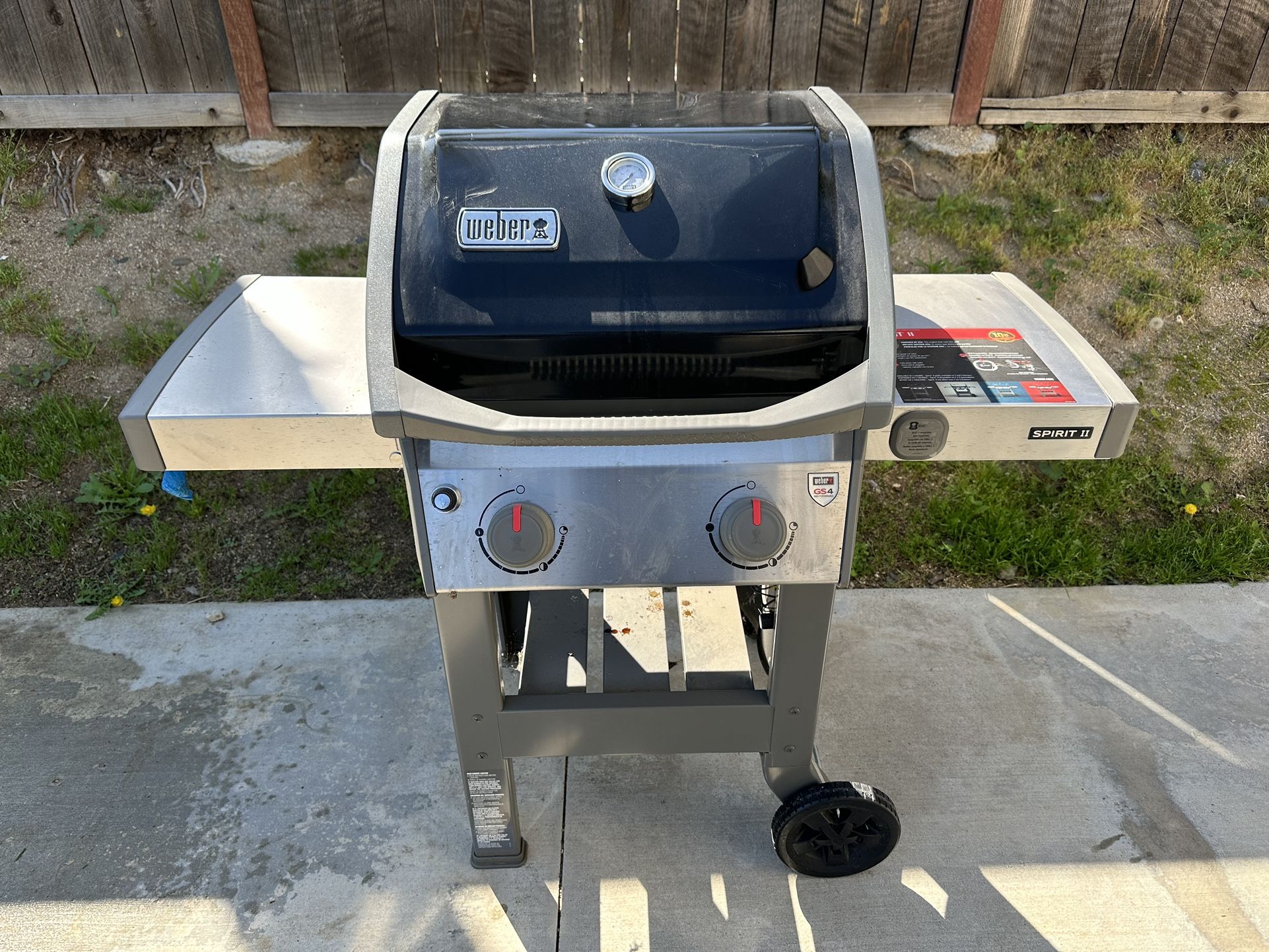 Weber Spirit II Propane BBQ Grill