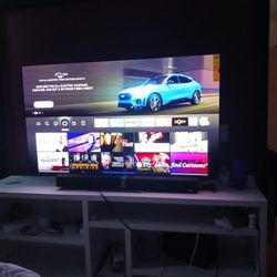 55 Inch S95b Qd Oled TV  With Sound Bar 