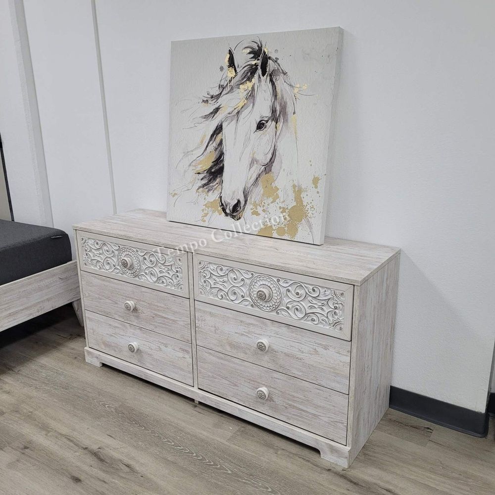 Dresser, Bedroom Dresser, 6 drawers Dresser, Kids Room Dresser