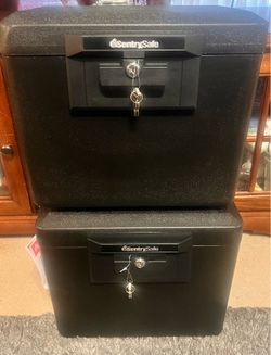 Sentrysafe Black Safe
