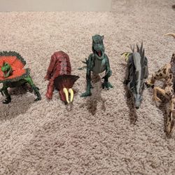 5 Dinosaur Set