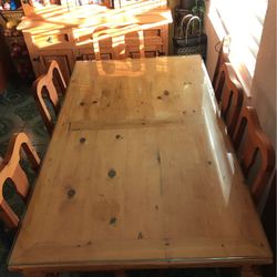 Table And showcase cabinet