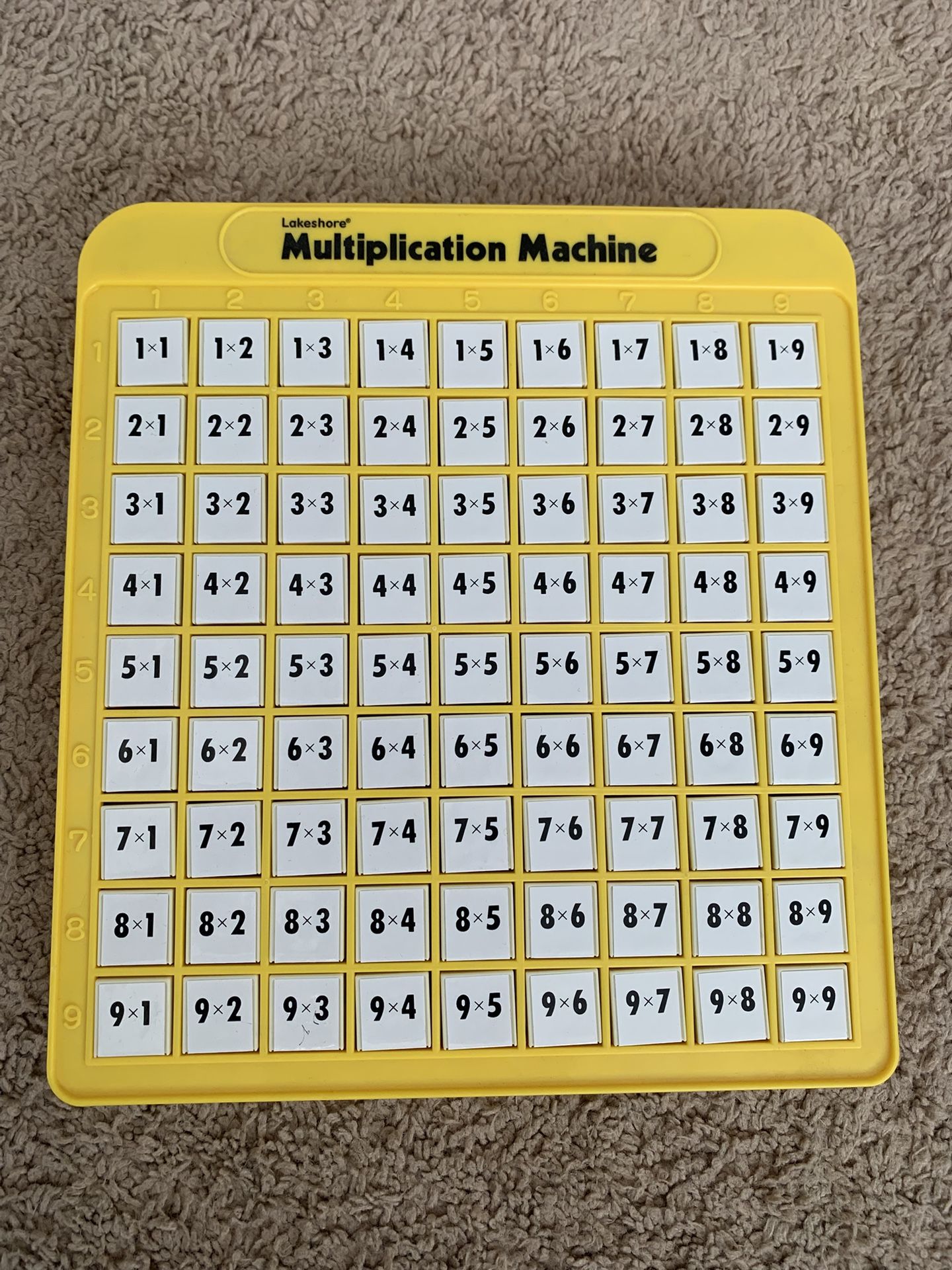 Lakeshore Subtraction & Multiplication Machine. $7 Each