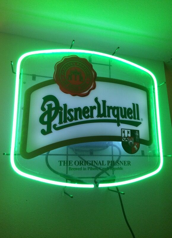 Pilsner Urquell Neon Beer Sign!