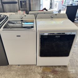 Maytag Commercial Technology Washer And Dryer Set