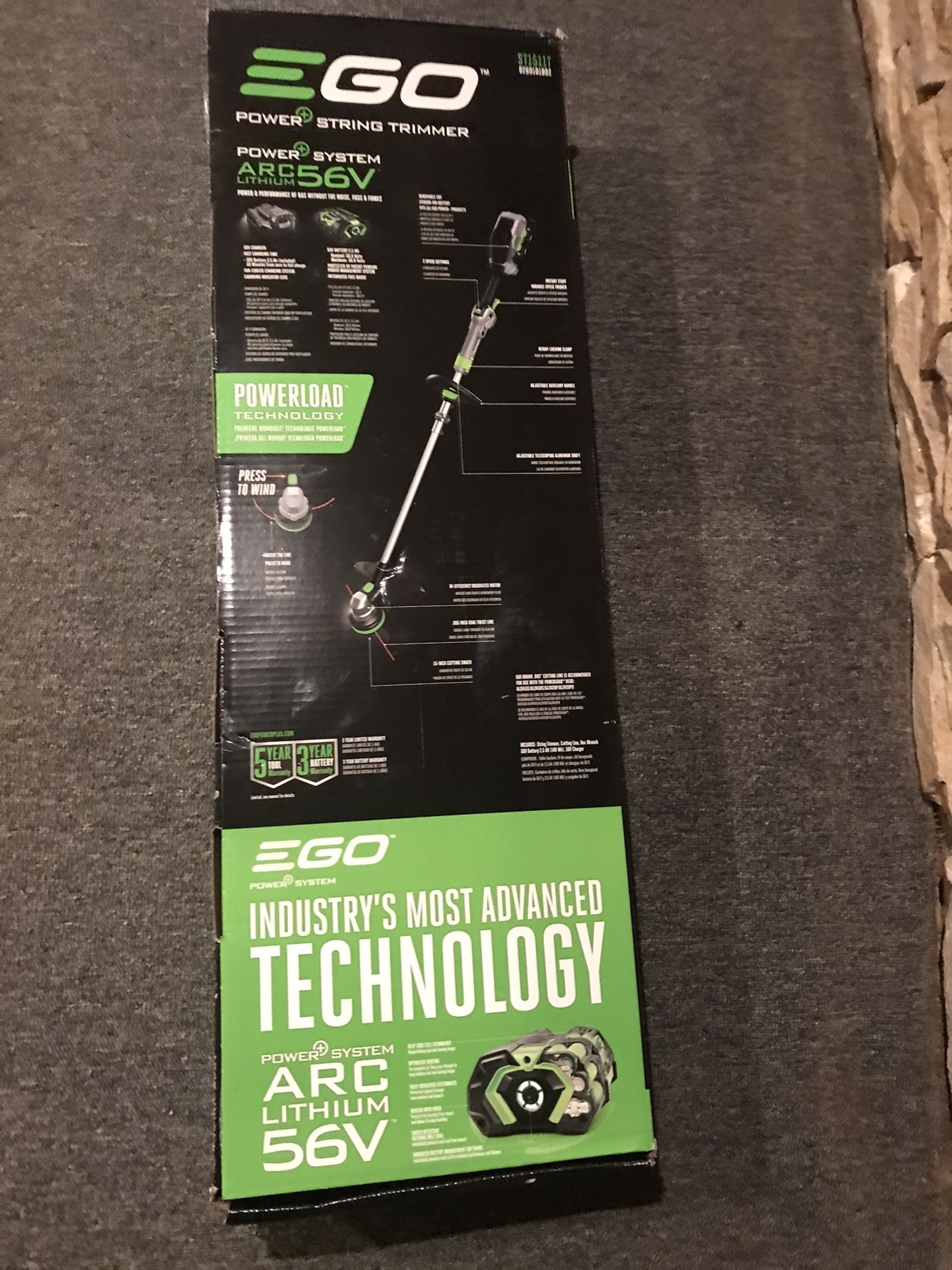 EGO St1511t 56 v Weed Wacker for Sale in Linthicum Heights, MD OfferUp