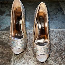 Beautiful Rose Gold Heels
