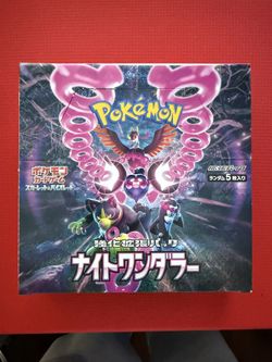 Pokemon Japanese Night Wanderer Booster Box SV6a