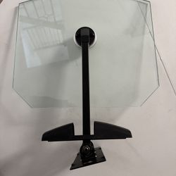 OmniMount ECS glass pivoting AV shelf
