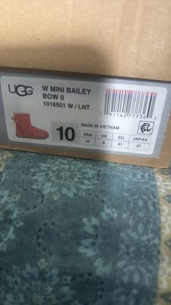 UGG W Mini Bailey Bow size 10