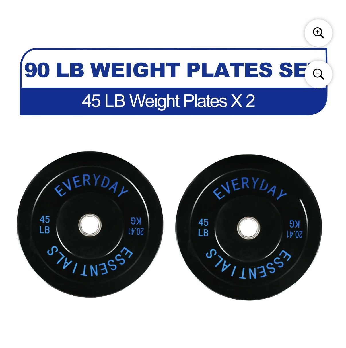 45 Lbs Weight Plate Set