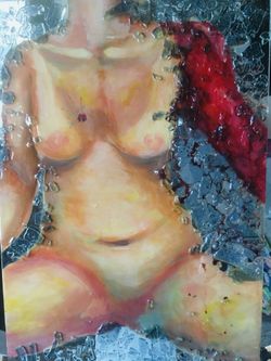 “Glasswalling” Painting On Glass Plate
