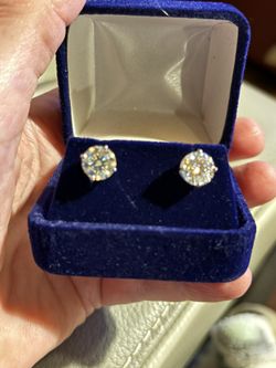 14k White Gold 5ctw Crew Back Test To Be A Diamond 