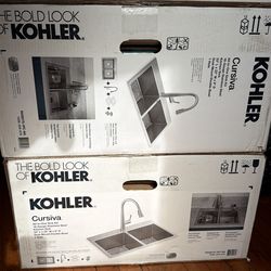 KOHLER 18 -GAUGE STAINLESS $150each