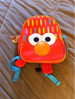 Toddler backpack w/safety strap