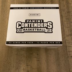 2020-21 PANINI CONTENDERS BASKETBALL FAT PACK BOX