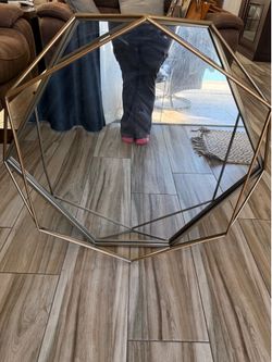 Geometric Wall Mirror