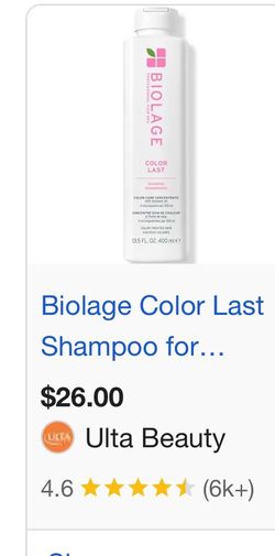 Biolqge color last shampo $10