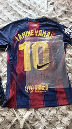 FC Barcelona Lamine Yamal #10 Nike Jersey