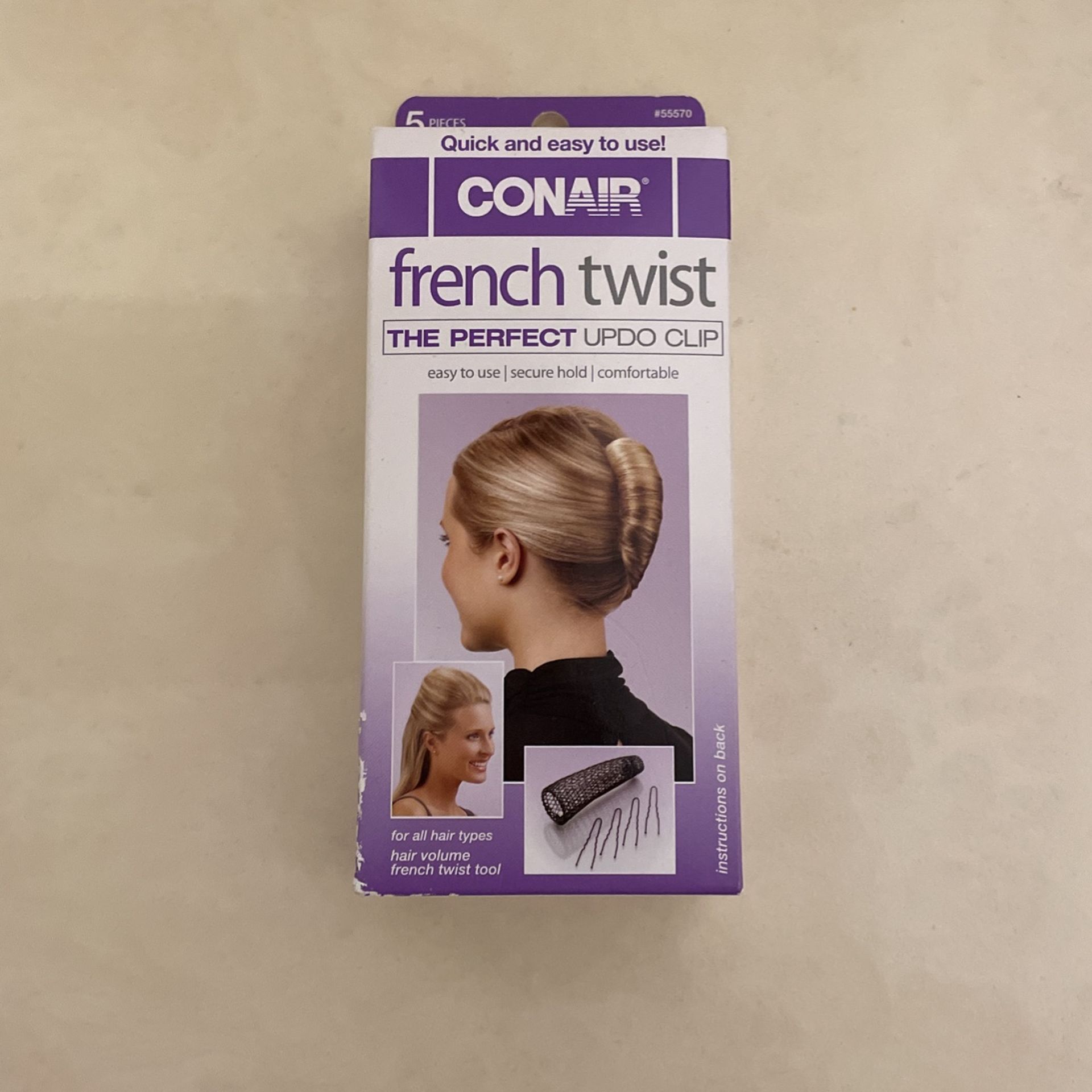 Conair French Twist Perfect Updo Clip