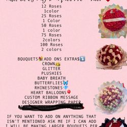 Valentines  Bouquet Roses 🌹 