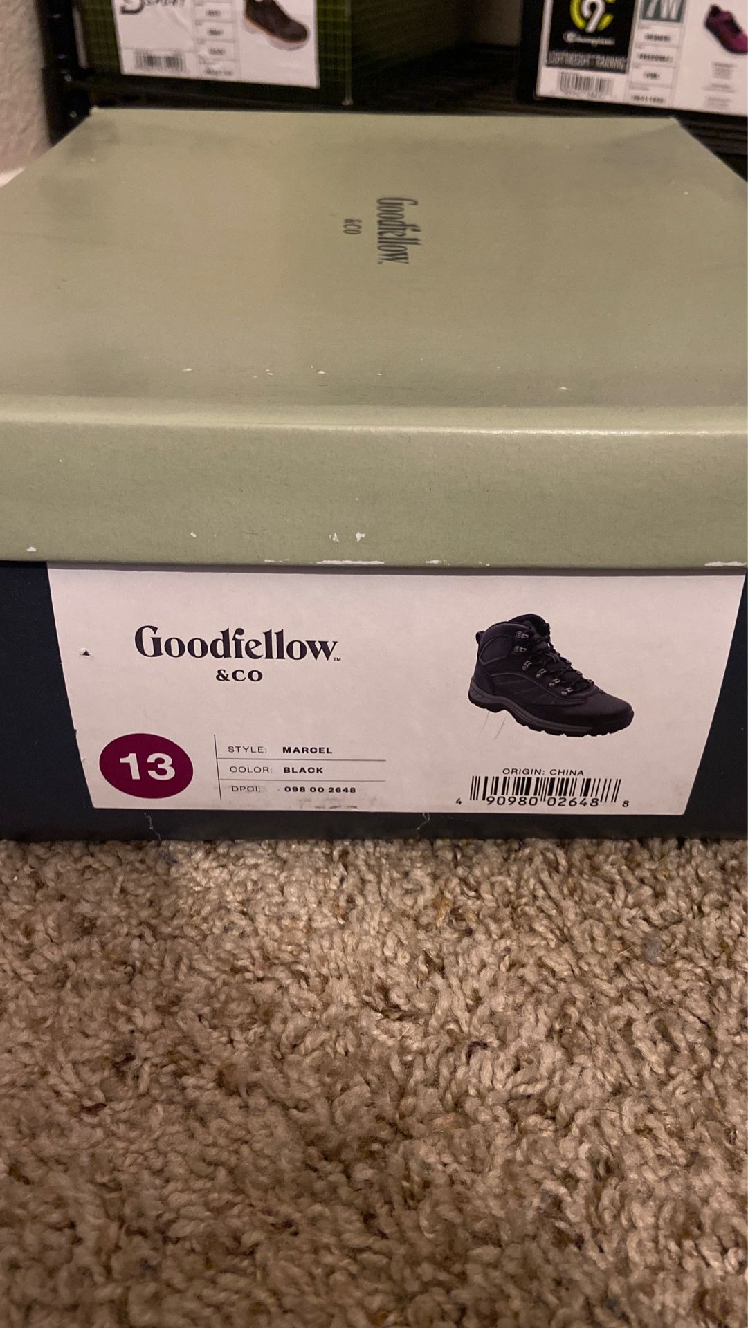 Good fellow men’s boots