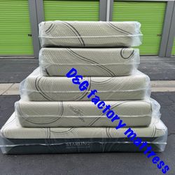 Twin Size Memory Foam Mattress 10"