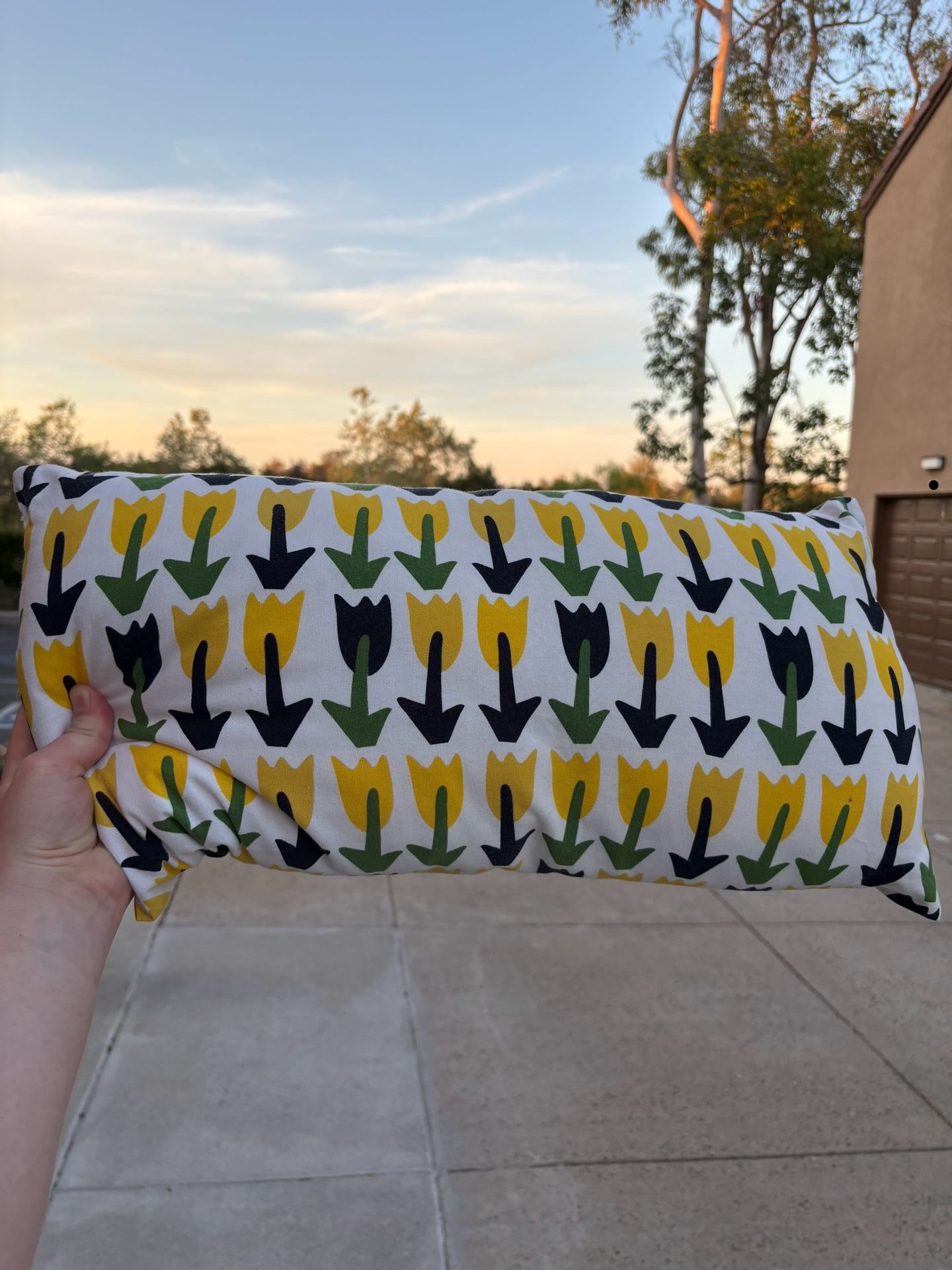 Outdoor Patio Pillows - Matching Set Of 3