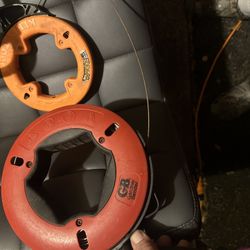 Steel Fish Tape Electric Fish Tape , 2 Sizes , $20  Each