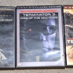 Terminator 3 Movie Lot Arnold  Salvation Future Robot 