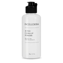 Incellderm  Active Clean-Up Powder 90g | Cleansing Powder | Enzyme Powder Face Wash | Deep Cleansing | K-beauty