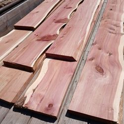 RED CEDAR SLABS AND MORE 