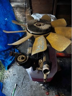 Gm gen3ls Water pump comes with fan