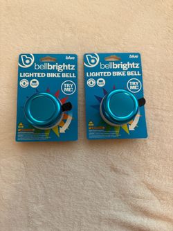 Bell Brightz Lighted Bike Bell Blue – 2 Pack