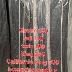 Mattress Pilow Top New 