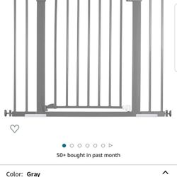 Babelio Baby Gate for Doorways and Stairs, 26''-40'' Auto Close Dog/Puppy Gate, Easy Install,