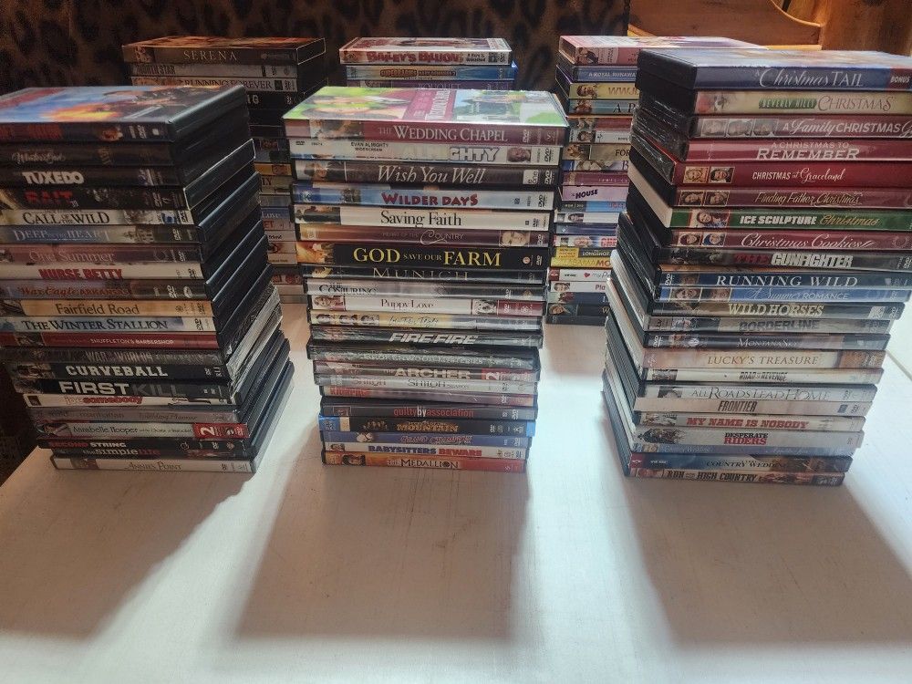 Various Movies 130 DVD's Box #1