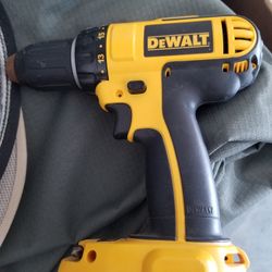 Dewalt Drill And Batteries 14.4 Volt