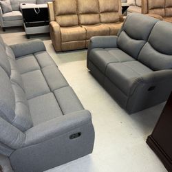 $899 NEW RECLINER SOFA & LOVESEAT $899 