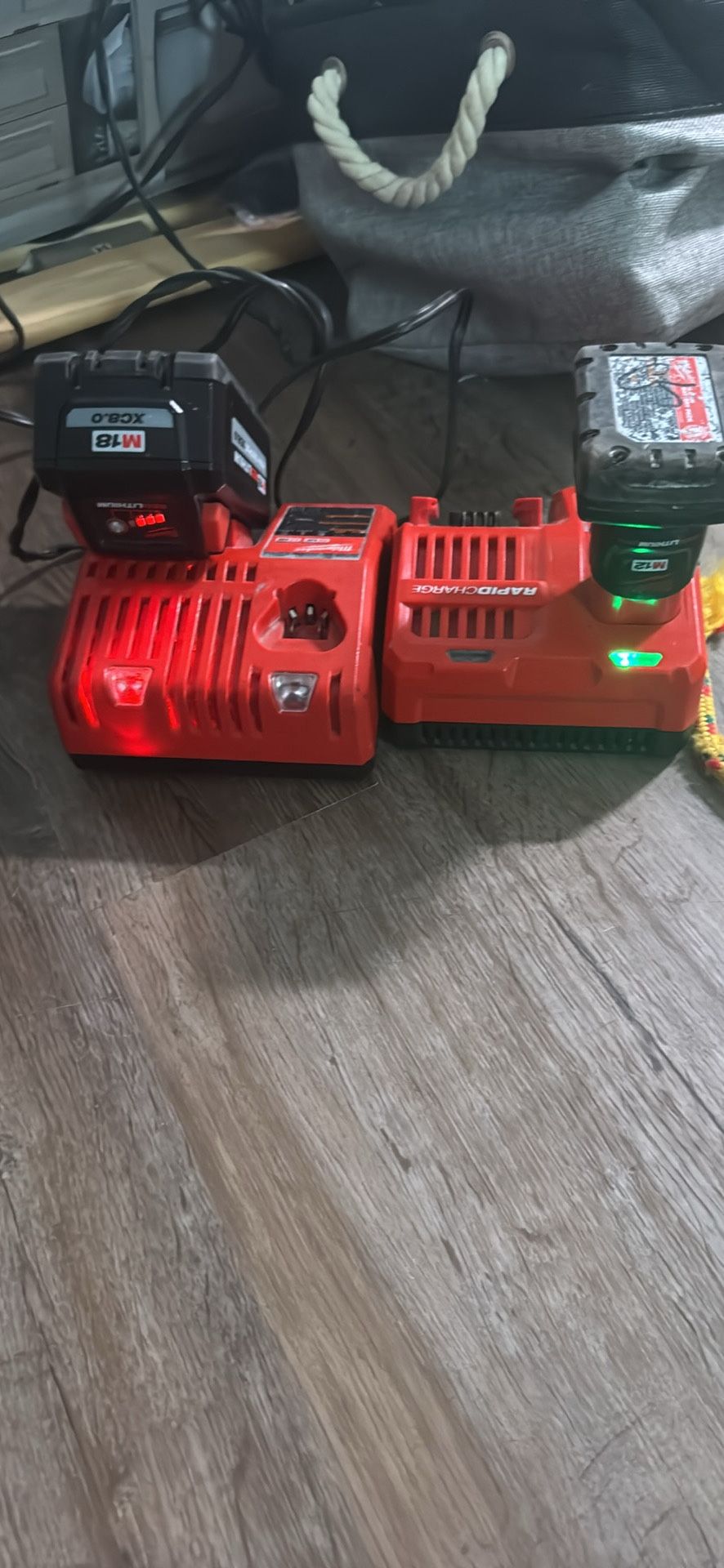 Milwaukee M18 And M12 Batteries And Chargers