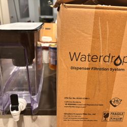 Waterdrop Water Filter Dispenser – Model WD‑WFD‑40L (Filter Needs Replacement)