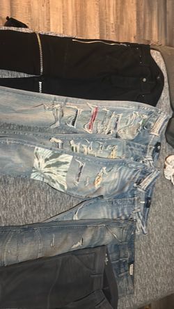 Amiri jeans an G-Star jeans