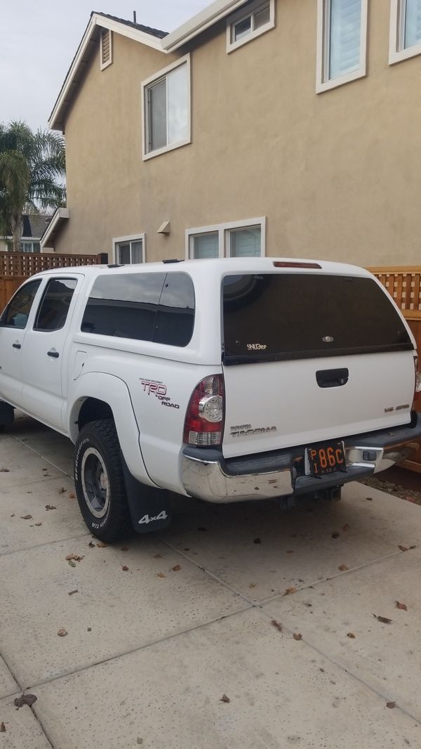 Snugtop Camper Shell For 2005 To 2015 Toyota Tacoma Will Sell Truck