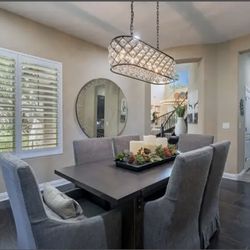 Beautiful 6 Chair Dining Table Set