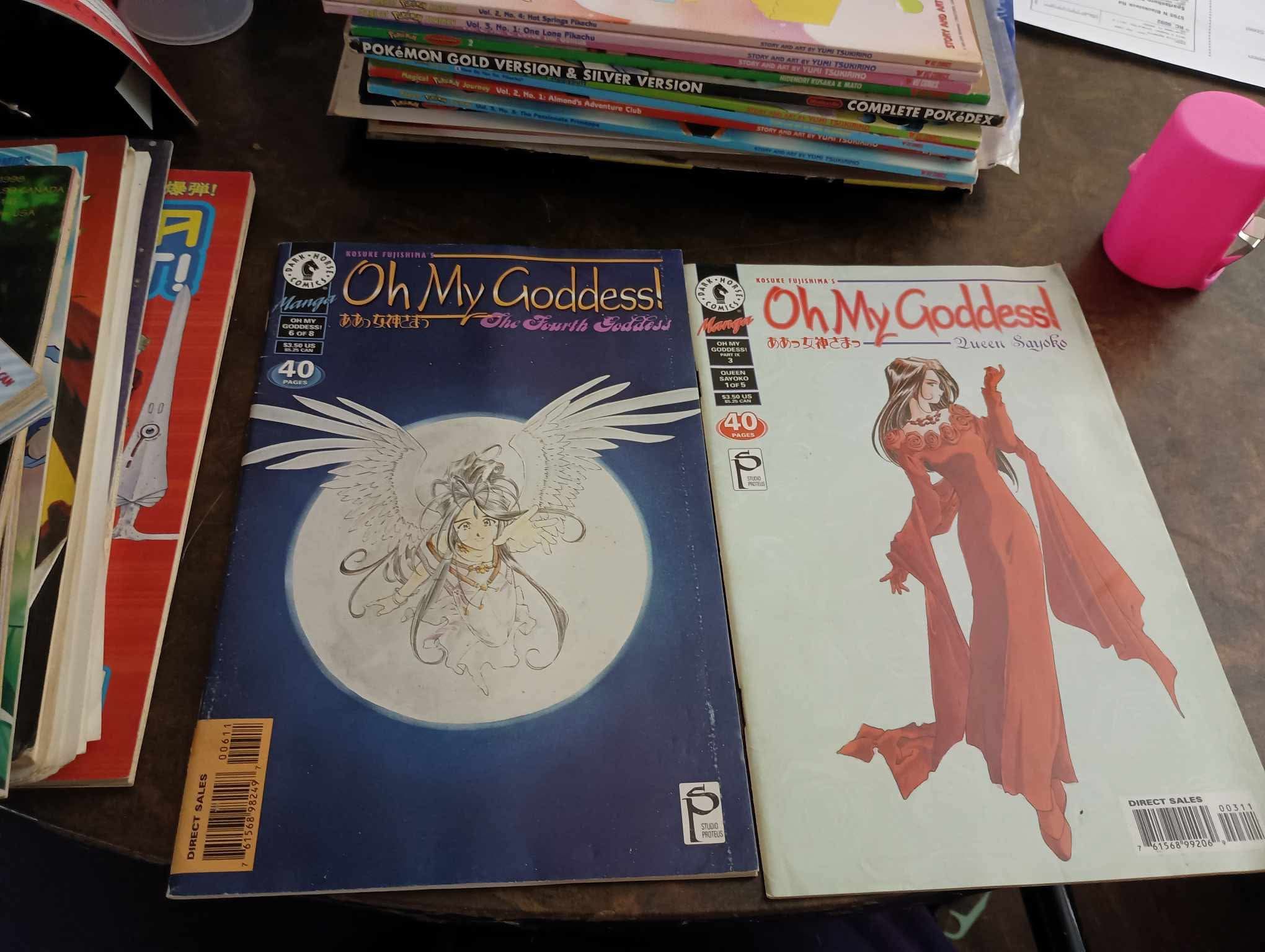 A Case of 1990’s MANGA Graphic Novels🔓🩷😞
