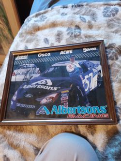 Sign Albertsons racing picher for sale