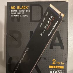 WD Black 2tb Ssd